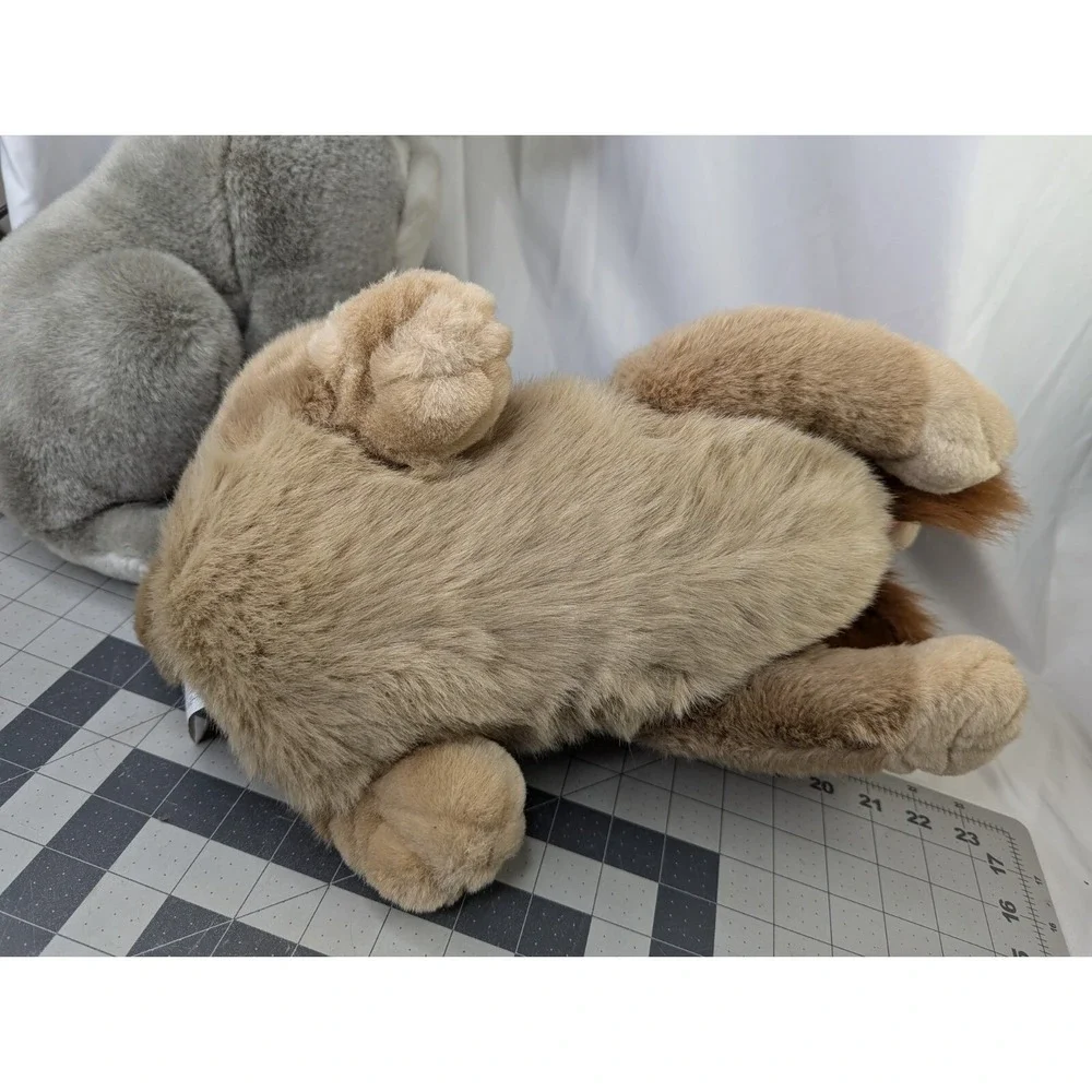 Disney Lady and the Tramp Dog Plush‎ 17 Inch Metal Collar Tag Stuffed Animal Toy